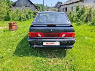 2006 Lada (ВАЗ) 2115, чёрный, 140000 рублей, вид 3