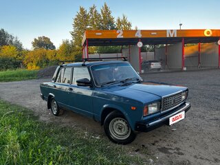 2007 Lada (ВАЗ) 2107, синий, 145000 рублей, вид 4