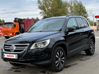 2009 Volkswagen Tiguan I, чёрный, 1150000 рублей, вид 1