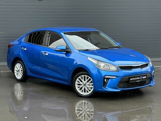 2017 Kia Rio IV, синий, 1175000 рублей, вид 3