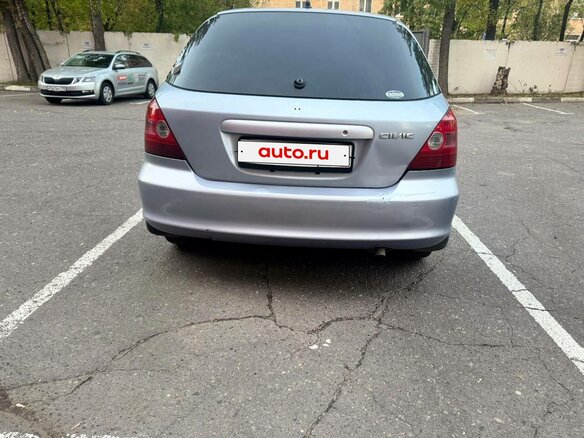 2000 Honda Civic VII, голубой, 280000 рублей - вид 4