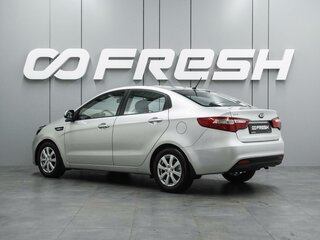 2014 Kia Rio III, серебристый, 884000 рублей, вид 2