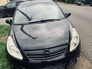 2008 Opel Corsa D, чёрный, 330000 рублей, вид 2