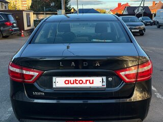 2017 Lada (ВАЗ) Vesta I, чёрный, 615000 рублей, вид 4