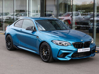 2021 BMW M2 Competition F87 Рестайлинг, голубой, 6498000 рублей, вид 3
