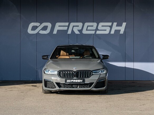 2020 BMW 5 серии 530i xDrive VII (G30/G31/G38) Рестайлинг, серый - вид 2