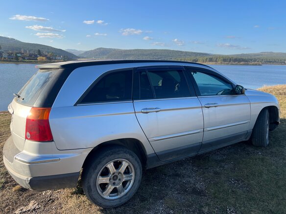2003 Chrysler Pacifica CS, серый, 300000 рублей - вид 3