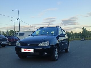2012 Lada (ВАЗ) Kalina I, чёрный, 325000 рублей, вид 2