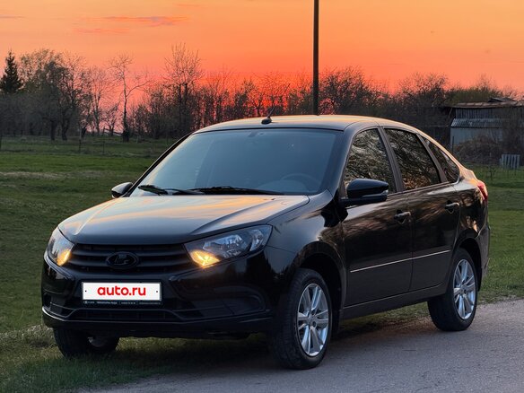 2024 Lada (ВАЗ) Granta I Рестайлинг, чёрный, 870000 рублей