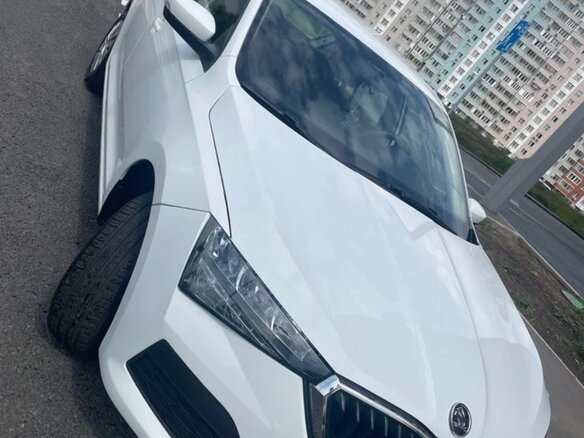 2021 Skoda Rapid II, белый, 670000 рублей - вид 3