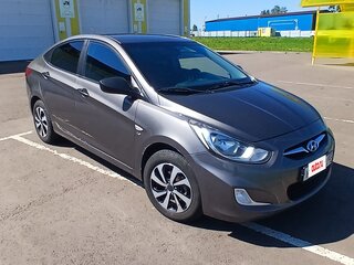 2012 Hyundai Solaris I, серый, 730000 рублей, вид 2