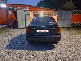 2008 Chevrolet Lanos I, чёрный, 130000 рублей, вид 3