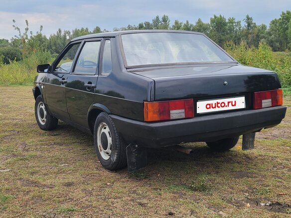 1993 Lada (ВАЗ) 21099, чёрный, 185000 рублей - вид 5