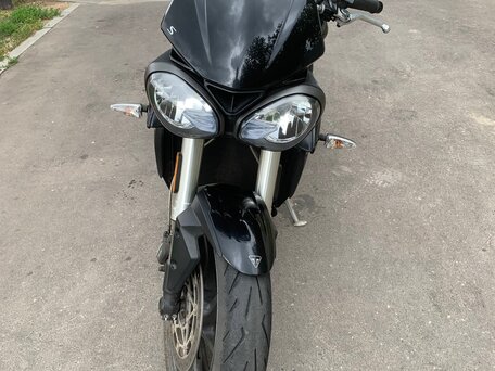 2017 Triumph Street Triple, чёрный, 700000 рублей, вид 1