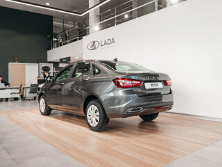 2026 Lada (ВАЗ) Vesta I Рестайлинг (NG), серый, 1601000 рублей, вид 4