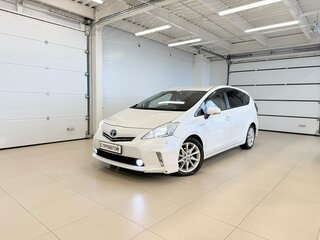 2012 Toyota Prius Alpha I (ZVW40/41), белый, 1349000 рублей, вид 1