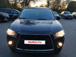 2012 Mitsubishi Outlander II Рестайлинг, чёрный, 1200000 рублей, вид 1