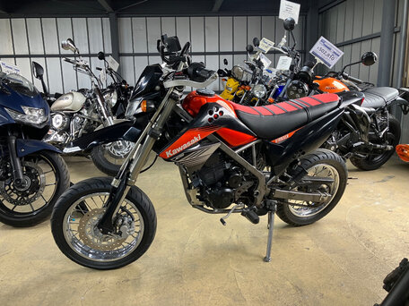 2014 Kawasaki D-tracker 125, оранжевый, 185000 рублей, вид 3