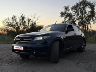 2007 Infiniti FX35 I (S50) Рестайлинг, синий, 890000 рублей, вид 2