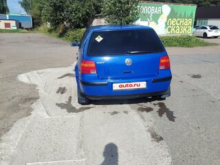 1999 Volkswagen Golf IV, синий, 410000 рублей, вид 5