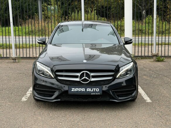 2014 Mercedes-Benz C-Класс 180 IV (W205), чёрный - вид 1