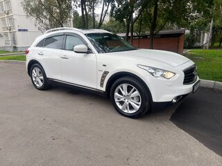 2013 Infiniti QX70, белый, 2100000 рублей, вид 1