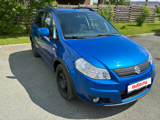 2013 Suzuki SX4 I (Classic) Рестайлинг, синий, 630000 рублей, вид 2