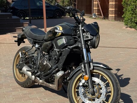 2023 Yamaha XSR700, чёрный, 874999 рублей, вид 3