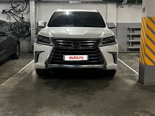 2019 Lexus LX 570 III Рестайлинг 2, белый, 10555555 рублей, вид 3