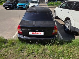 2004 Hyundai Accent ТагАЗ II, чёрный, 200000 рублей, вид 2