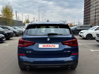 2021 BMW X3 20i xDrive III (G01), синий, 4800000 рублей, вид 4