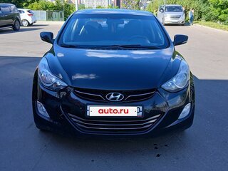 2011 Hyundai Elantra V (MD), чёрный, 695000 рублей, вид 2