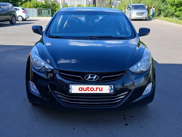 2011 Hyundai Elantra V (MD), чёрный, 680000 рублей - вид 1