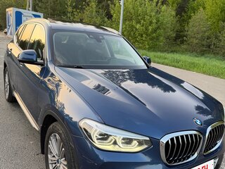 2021 BMW X3 30d xDrive III (G01), синий, 4000000 рублей, вид 2