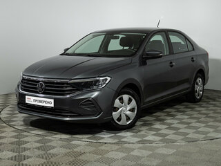 2021 Volkswagen Polo VI, серый, 1440000 рублей, вид 1
