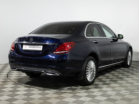 2015 Mercedes-Benz C-Класс 250 IV (W205), синий, 2399777 рублей, вид 5