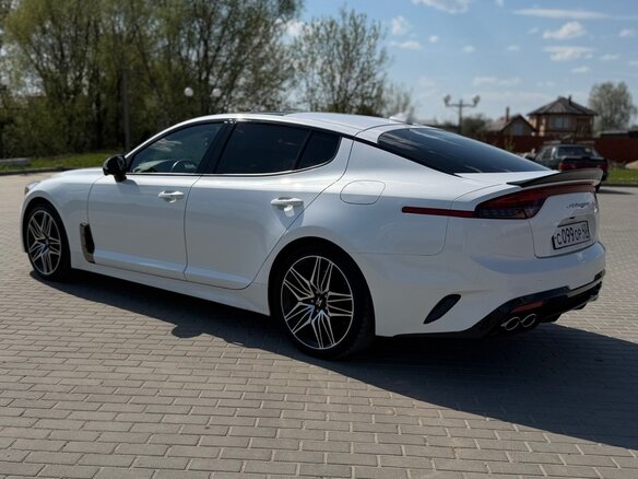 2020 Kia Stinger I Рестайлинг, белый - вид 13