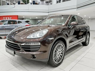 2014 Porsche Cayenne S II (958), коричневый, 2350000 рублей, вид 1