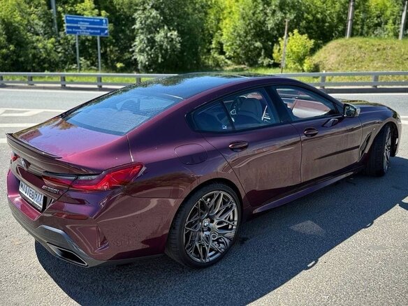 2019 BMW 8 серии M850i xDrive II (G14/G15/G16), красный - вид 2