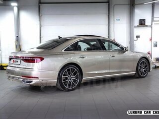 2018 Audi A8 Long 55 TFSI IV (D5), серый, 5850000 рублей, вид 2