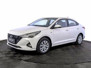 2022 Hyundai Solaris II Рестайлинг, белый, 1485000 рублей, вид 1