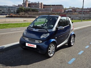 2005 Smart Fortwo I Рестайлинг, синий, 590000 рублей, вид 4