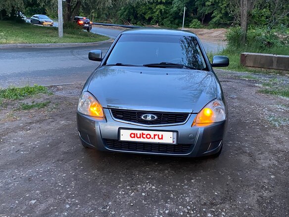 2007 Lada (ВАЗ) Priora I, серебристый, 265000 рублей