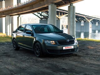 2013 Skoda Octavia III (A7), серый, 1100000 рублей, вид 3