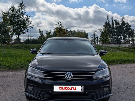 2014 Volkswagen Jetta VI Рестайлинг, чёрный, 890000 рублей, вид 2