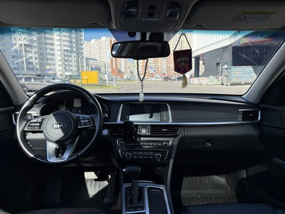 2019 Kia Optima IV Рестайлинг, синий, 2500000 рублей - вид 33