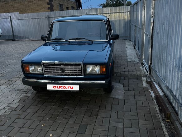 2008 Lada (ВАЗ) 2107, синий