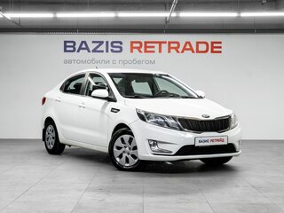 2014 Kia Rio 6-speed III, белый, 890000 рублей, вид 3