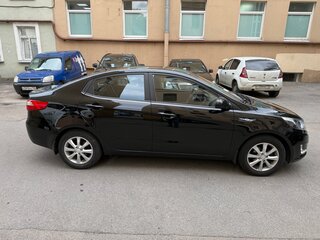 2012 Kia Rio 4-speed III, чёрный, 1090000 рублей, вид 3