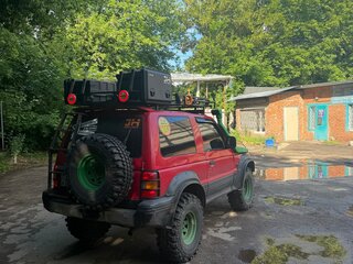 1994 Mitsubishi Pajero II, красный, 650000 рублей, вид 2